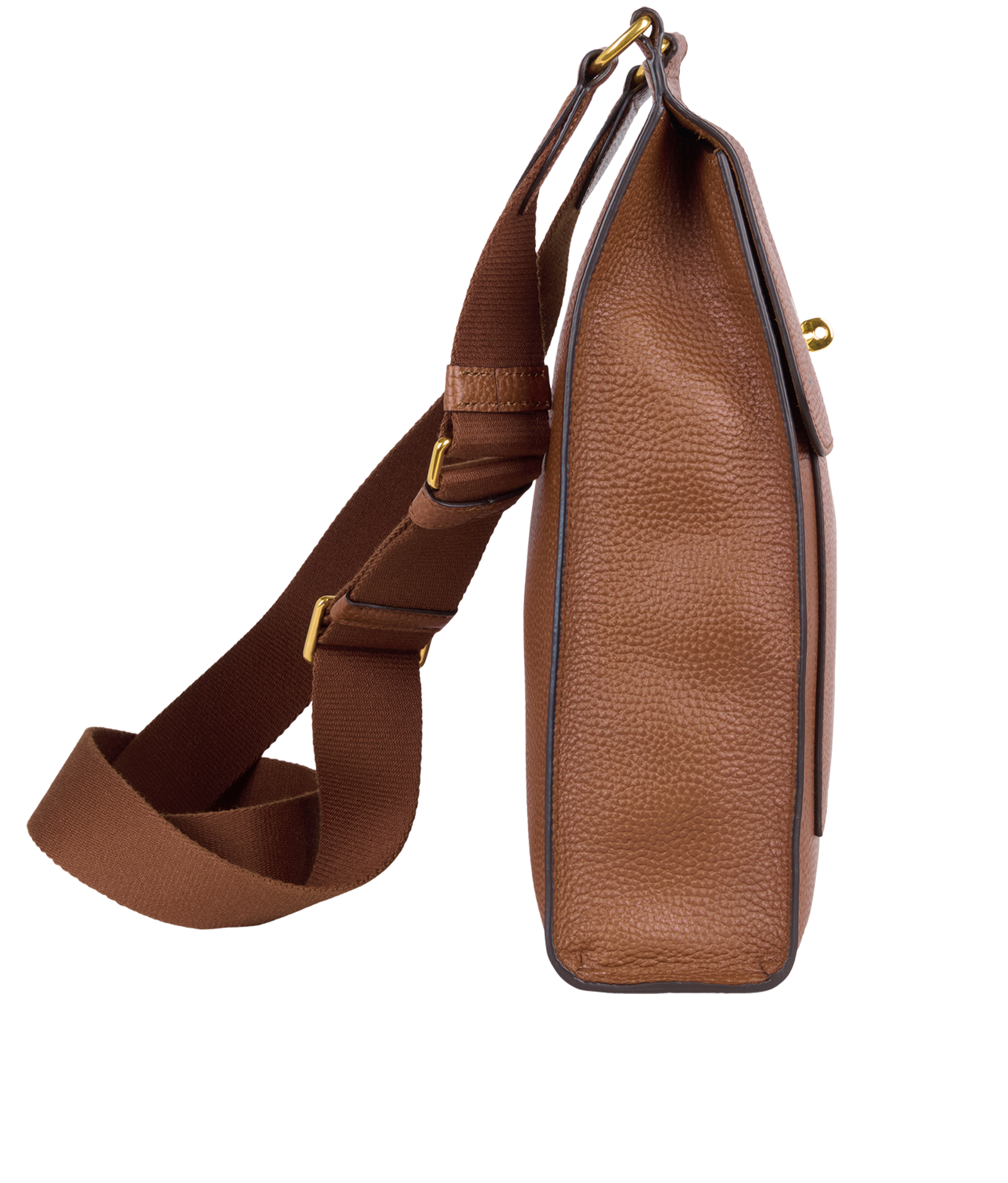 Large Anthony, &pound;350, Handbags, Tan, Leather, Side view